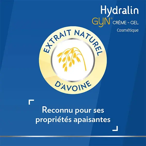 O Gel Creme Suavizante HydralinGyn® 35g acalma e protege a área íntima.