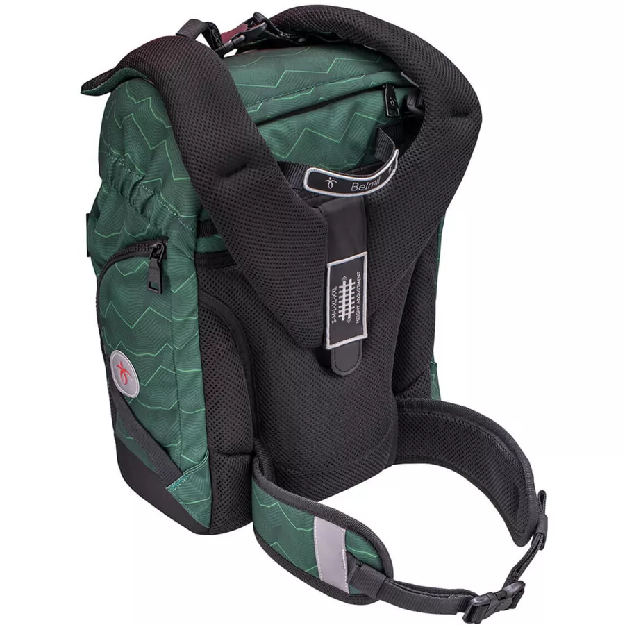 Belmil Schulranzen Premium Comfy Plus Set 5-teilig Twist of Lime