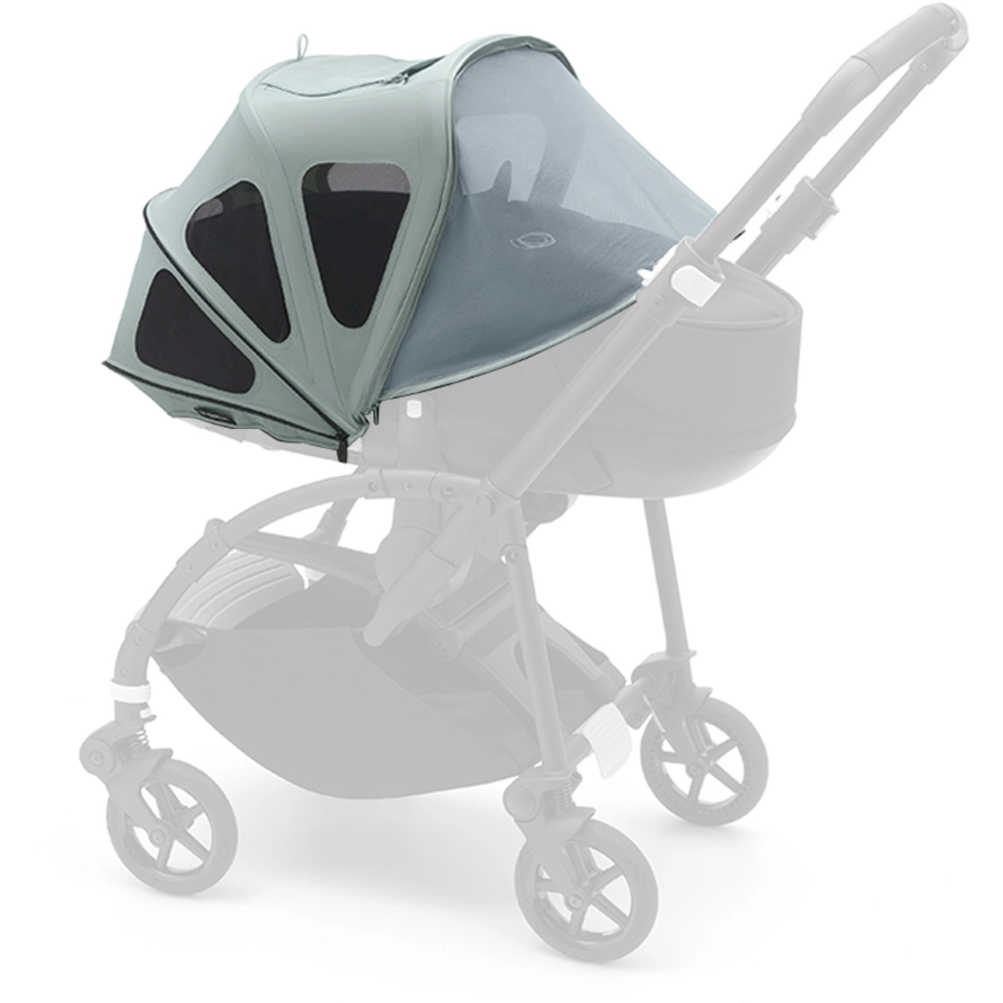 bugaboo Sonnendach mit Lüftungsfenstern Breezy Bee Pine Green