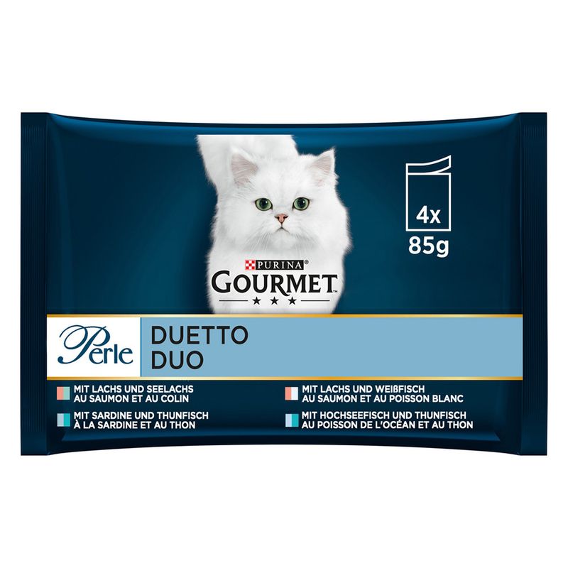 Lot mixte Gourmet Perle 4 x 85 g