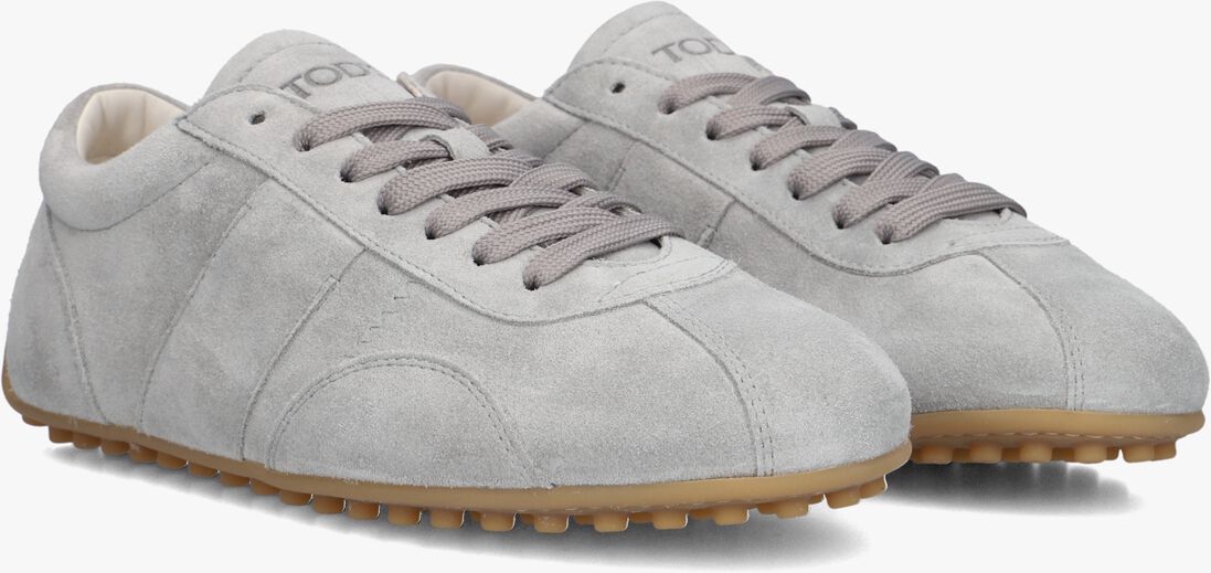 grijze tod's lage sneakers sportiva 59l allacciata cuc