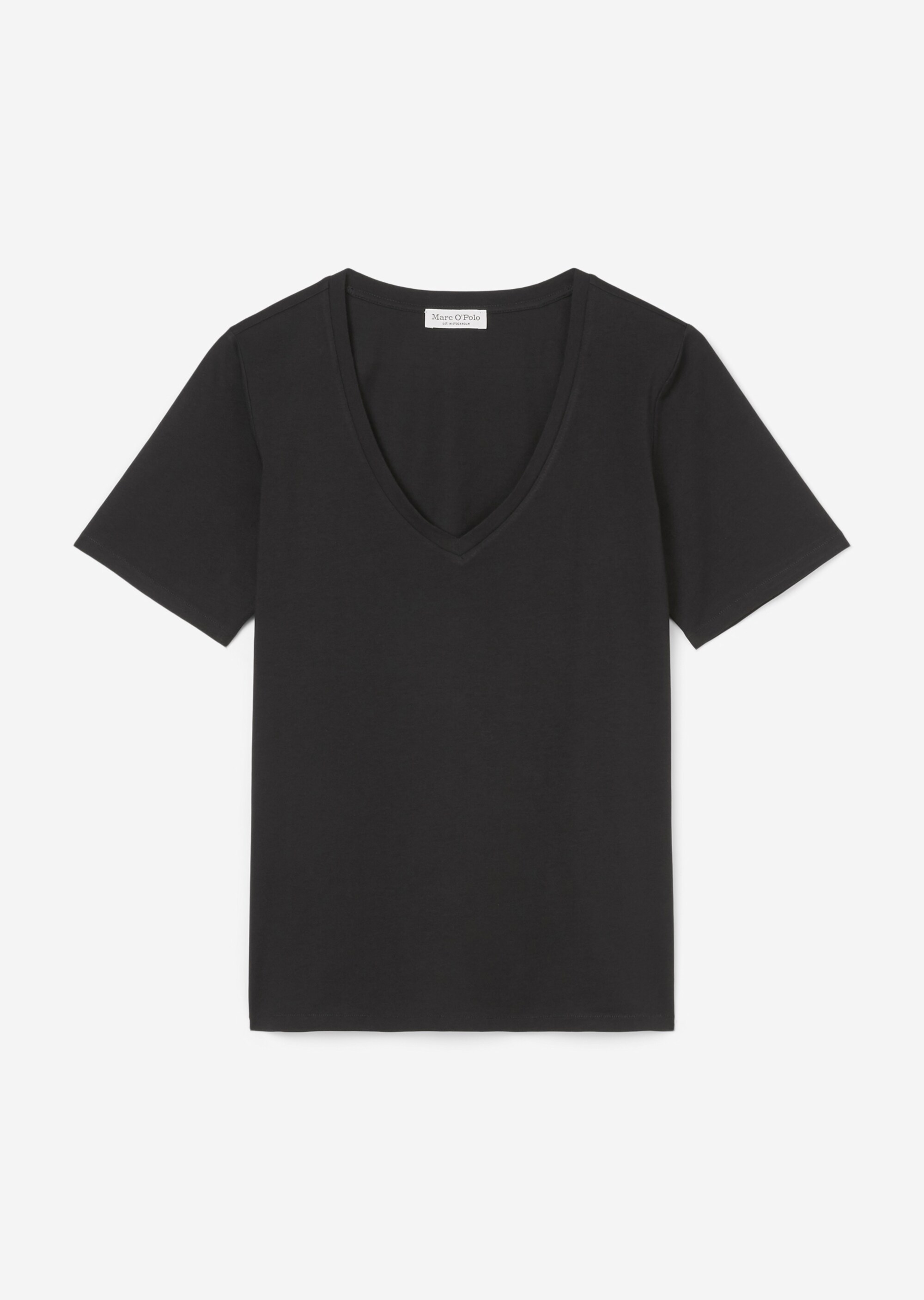 V-Neck-T-Shirt regular aus Organic Cotton