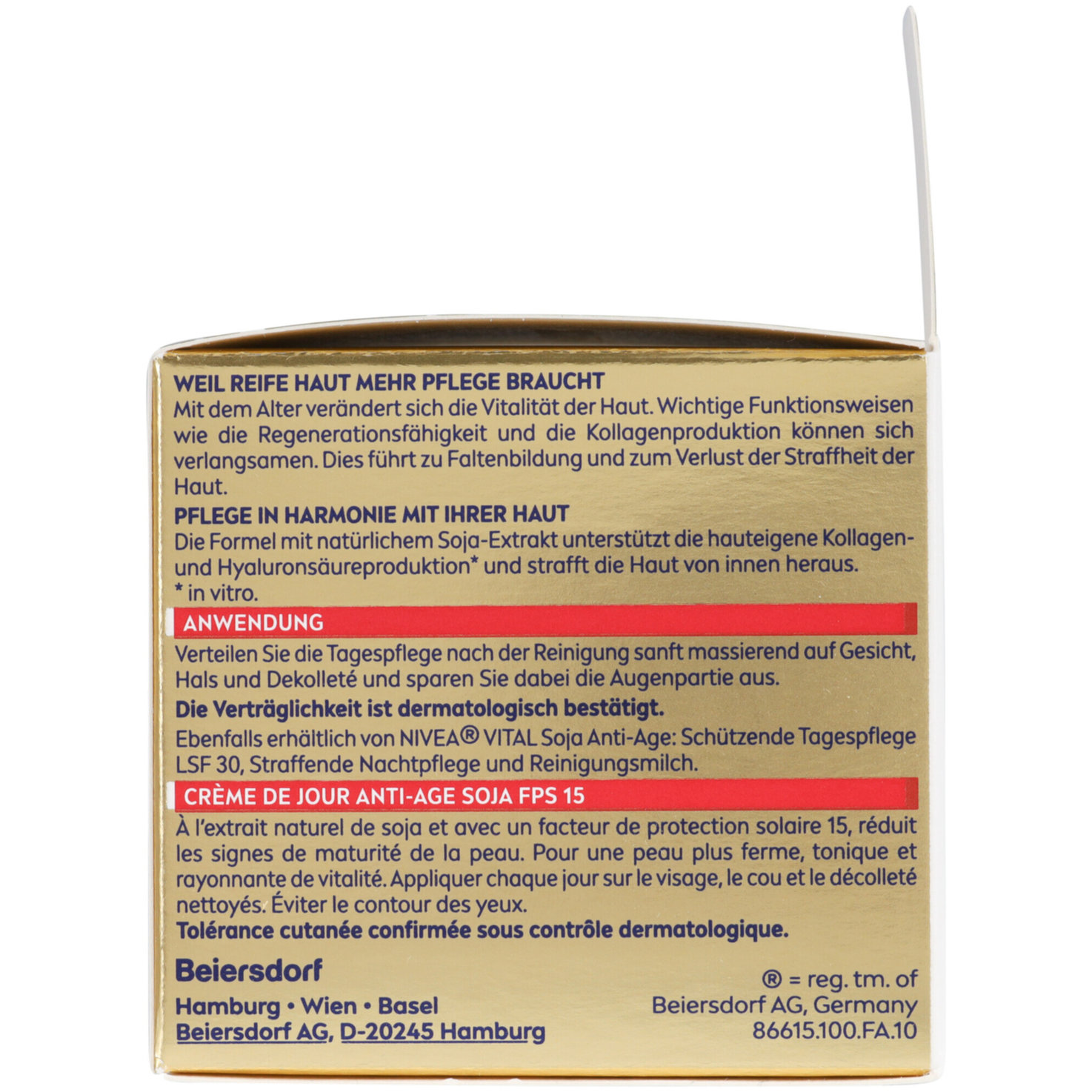Nivea Vital Soja Anti-Age Tagescreme LSF 15
