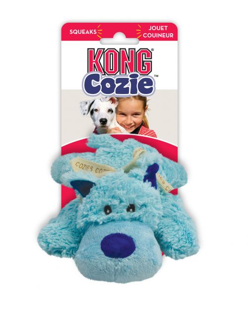 Kong Speeltje Pluche Cozie Pastels - Hondenspeelgoed - 23 cm Pastel