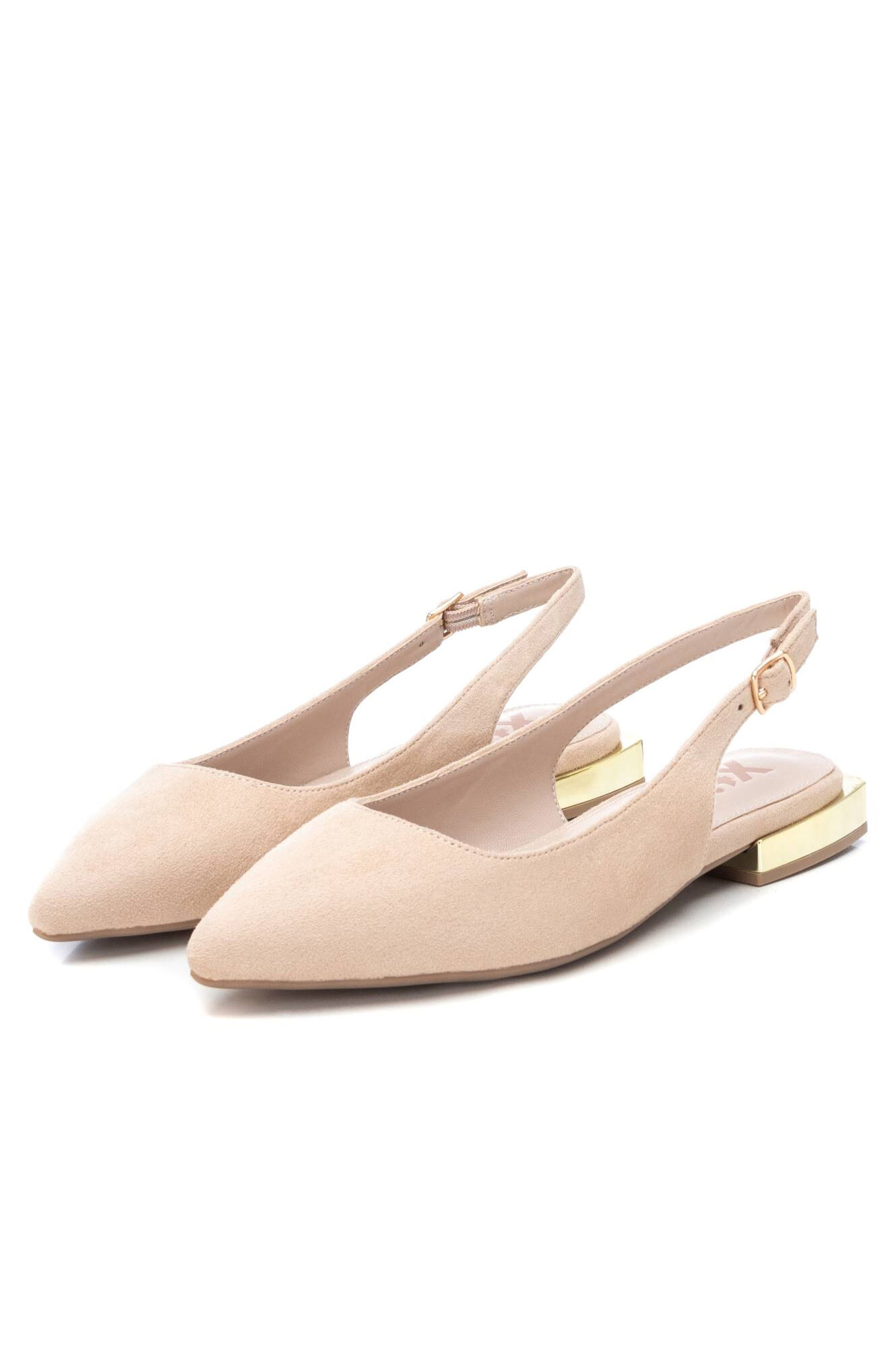 Zapato sra antelina bege - Bege