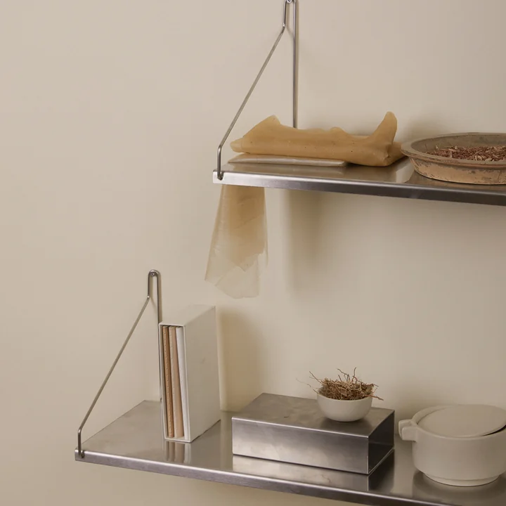 Frama - Shelf Wandregal 40 x 20 cm, Edelstahl