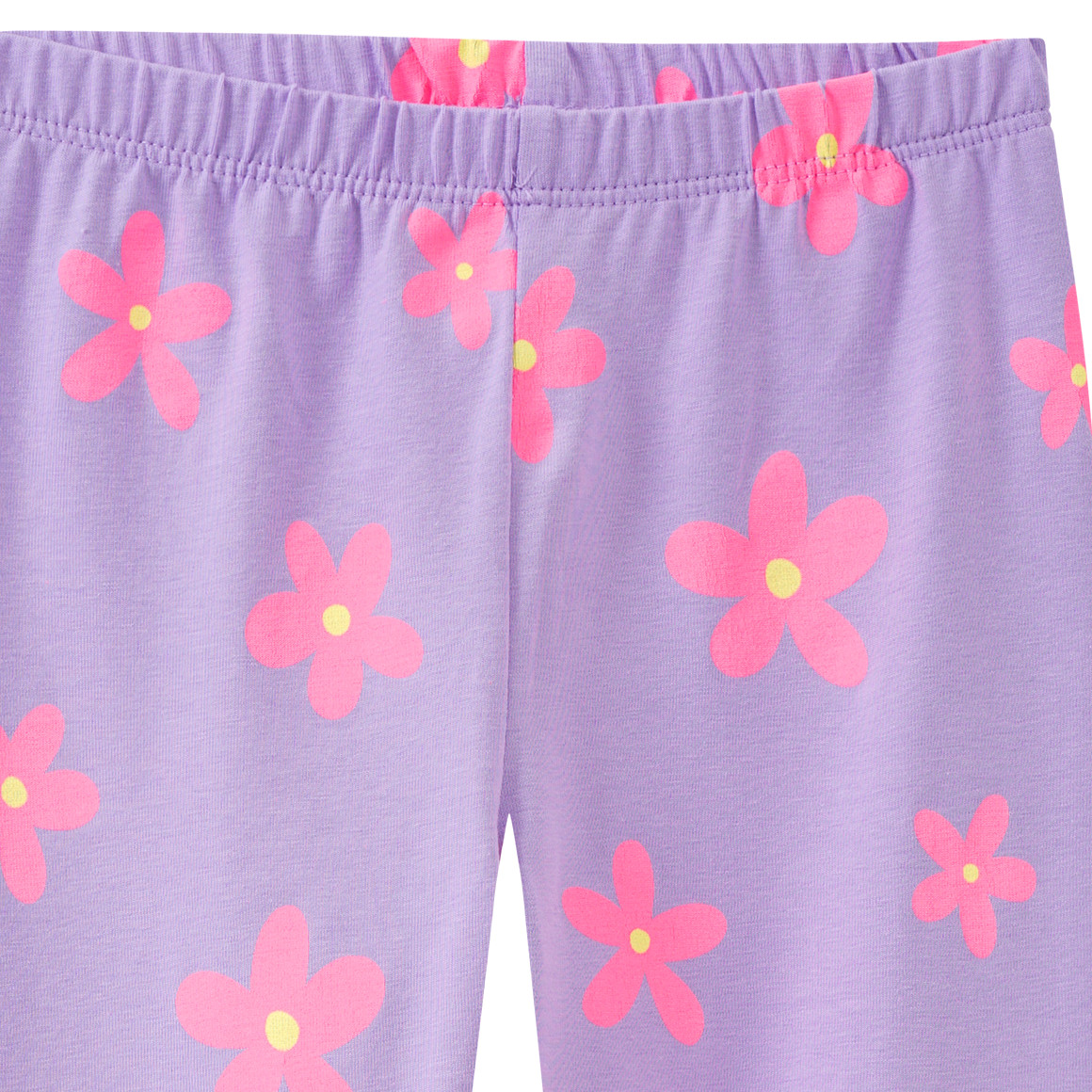 Topolino Mädchen Capri-Leggings mit Allover-Print helllila / pink