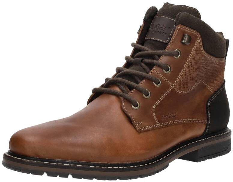Rieker Veterschoenen Hoog cognac