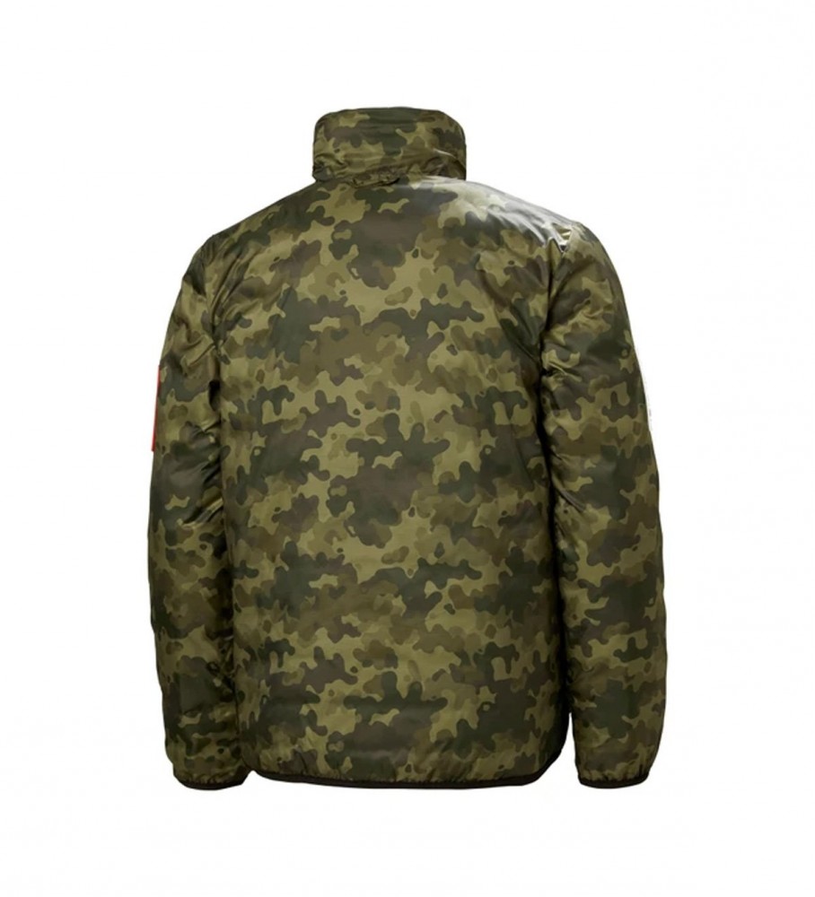 Helly Hansen Abrigo Jr Infinity Insulator negro, camuflaje
