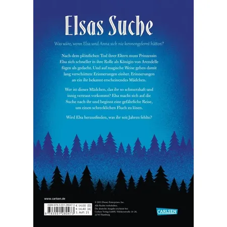 Carlsen Verlag Disney. Twisted Tales: Elsas Suche (Die Eiskönigin)