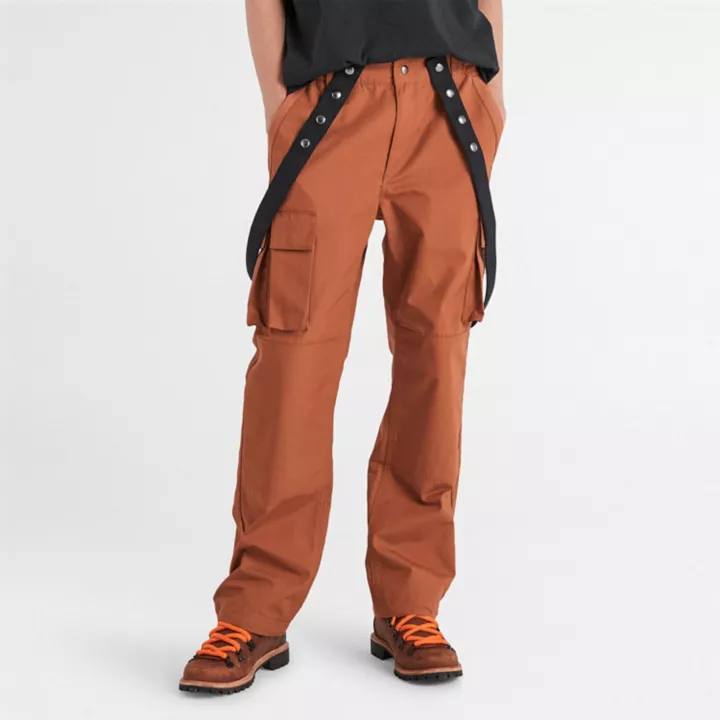 Pantalon de survêtement à bretelles Timberland x Nina Chanel Abney en marron