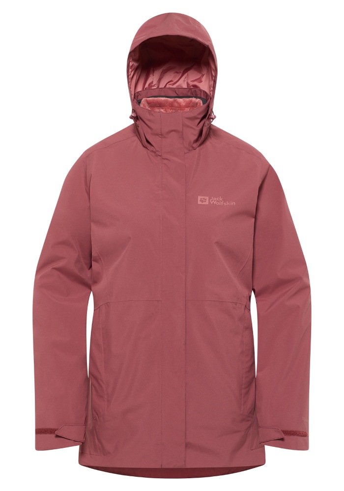 Jack Wolfskin 3-in-1-Funktionsjacke »ROTWAND 3IN1 JKT W« mit Kapuze