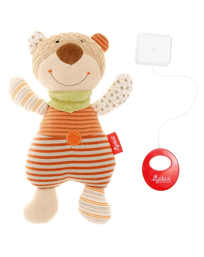 Spieluhr NATURAL LOVE – BÄR in bunt