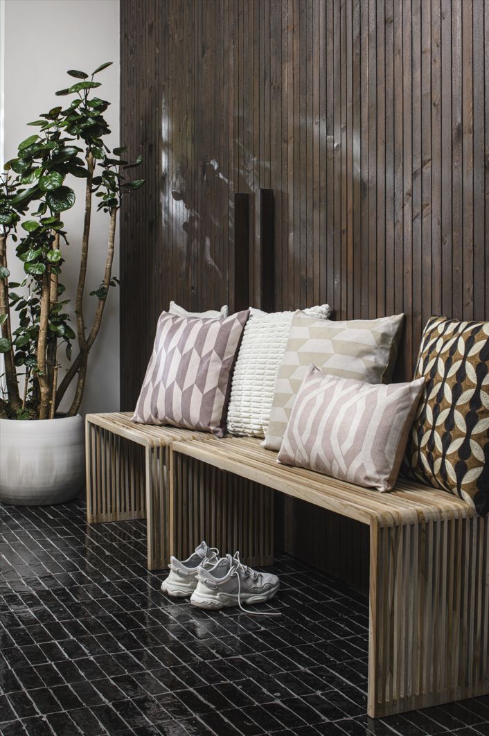 Intratuin bank Whit naturel 114 x 35 x 41 cm