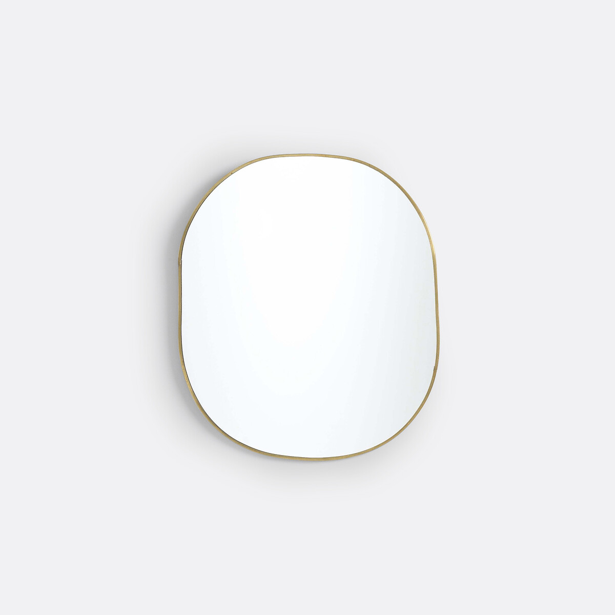 LA REDOUTE INTERIORS<br>Espelho oval em latão, Uyova