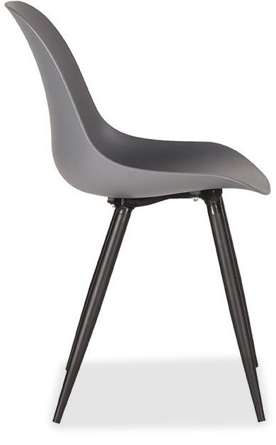 Eetkamerstoel Antraciet FF-45.015 Monza B46 x D54 x H88 cm