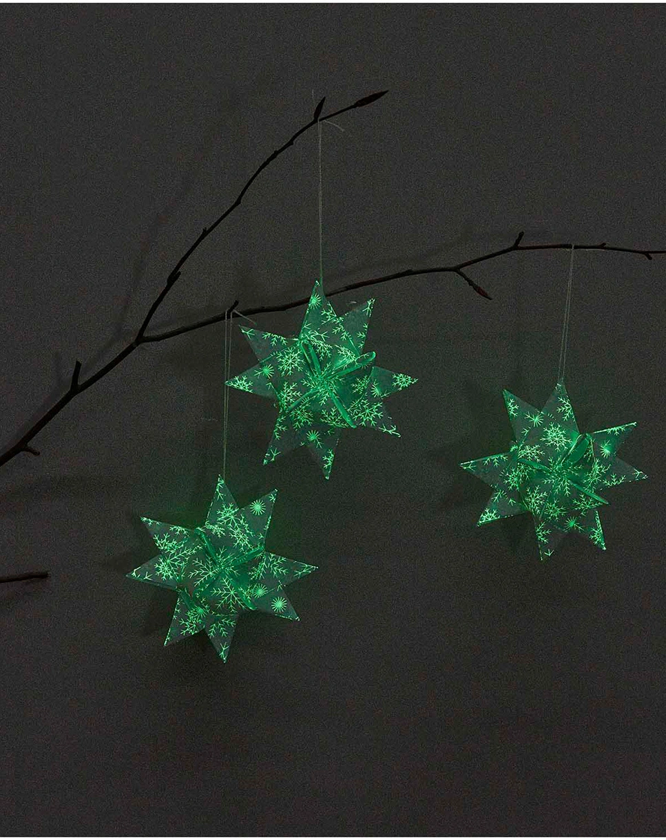 Papierbastelset FRÖBELSTERNE - EISKRISTALLE GITD 40-teilig