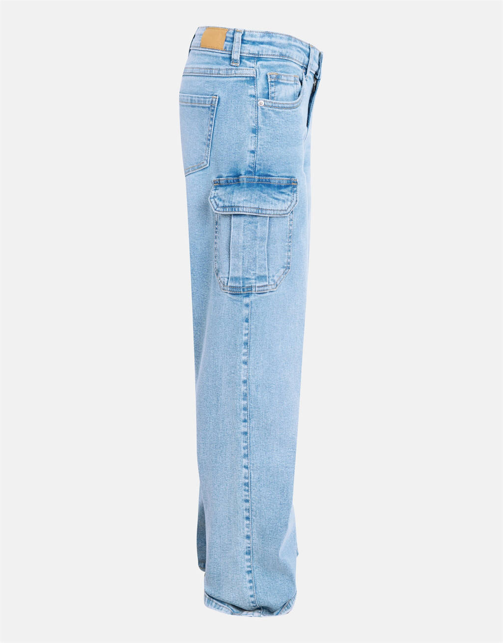 Shoeby high waist loose fit jeans mediumstone