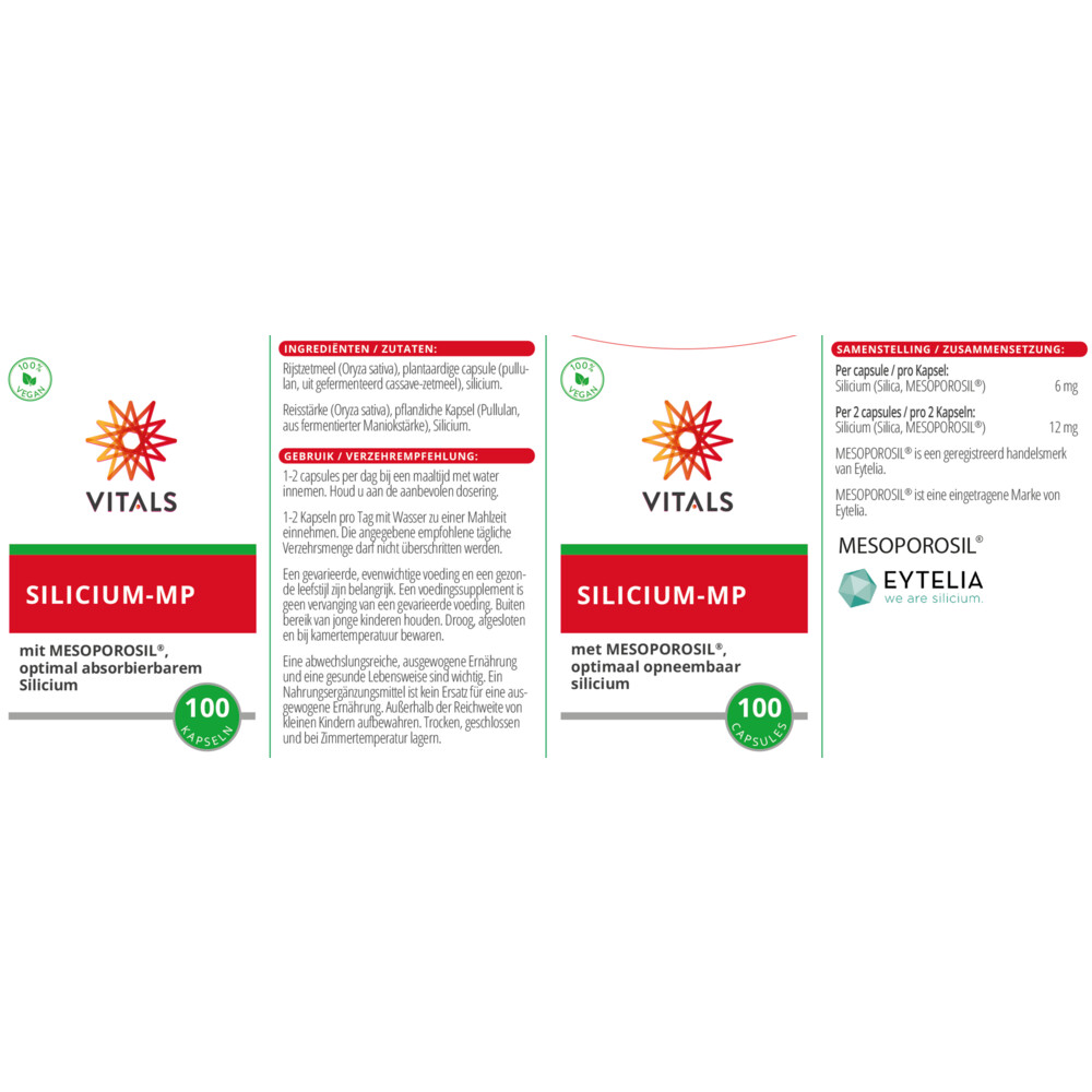 Vitals Silicium MP100 capsules