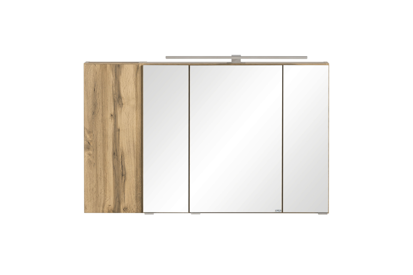 3D-Spiegelschrank - Wotaneiche - 105 cm