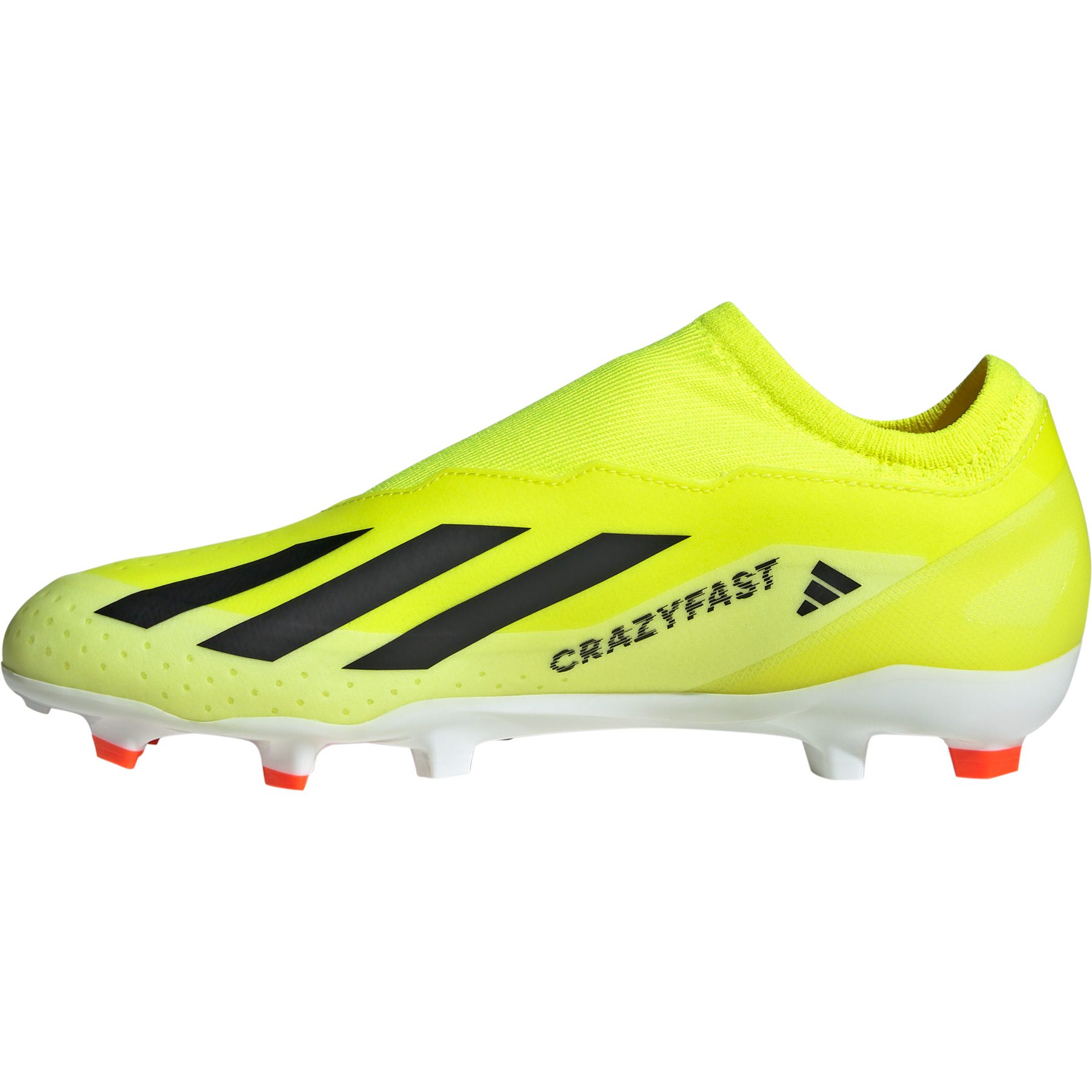 adidas X Crazyfast League Laceless FG Fußballschuhe team solar yellow 2