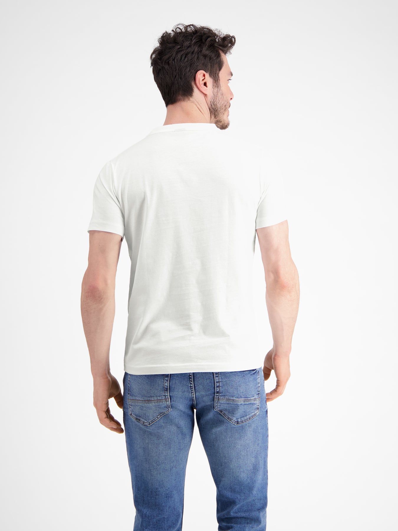 T-Shirt mit Brustprint *Follow the sun*