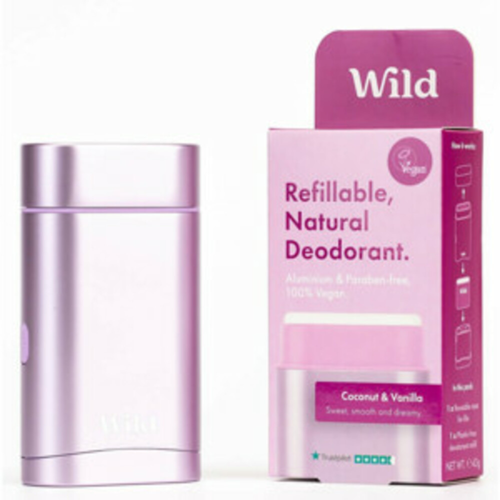 Wild Deodorant Natural Coconut & Vanilla40 gr
