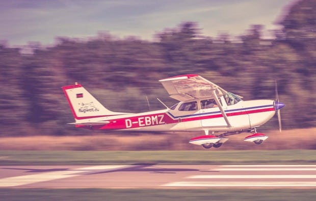 Flugzeug Rundflug Schmidgaden