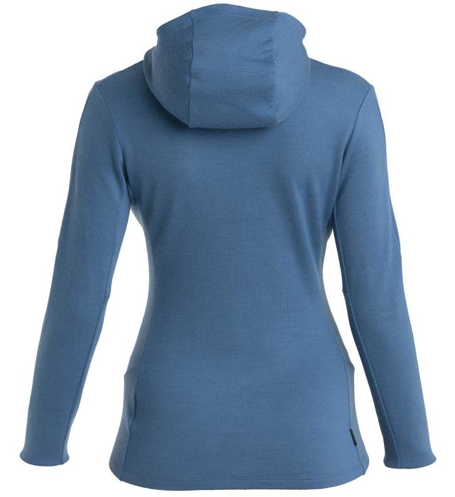 Quantum IV LS Zip Hood Women uldtrøje