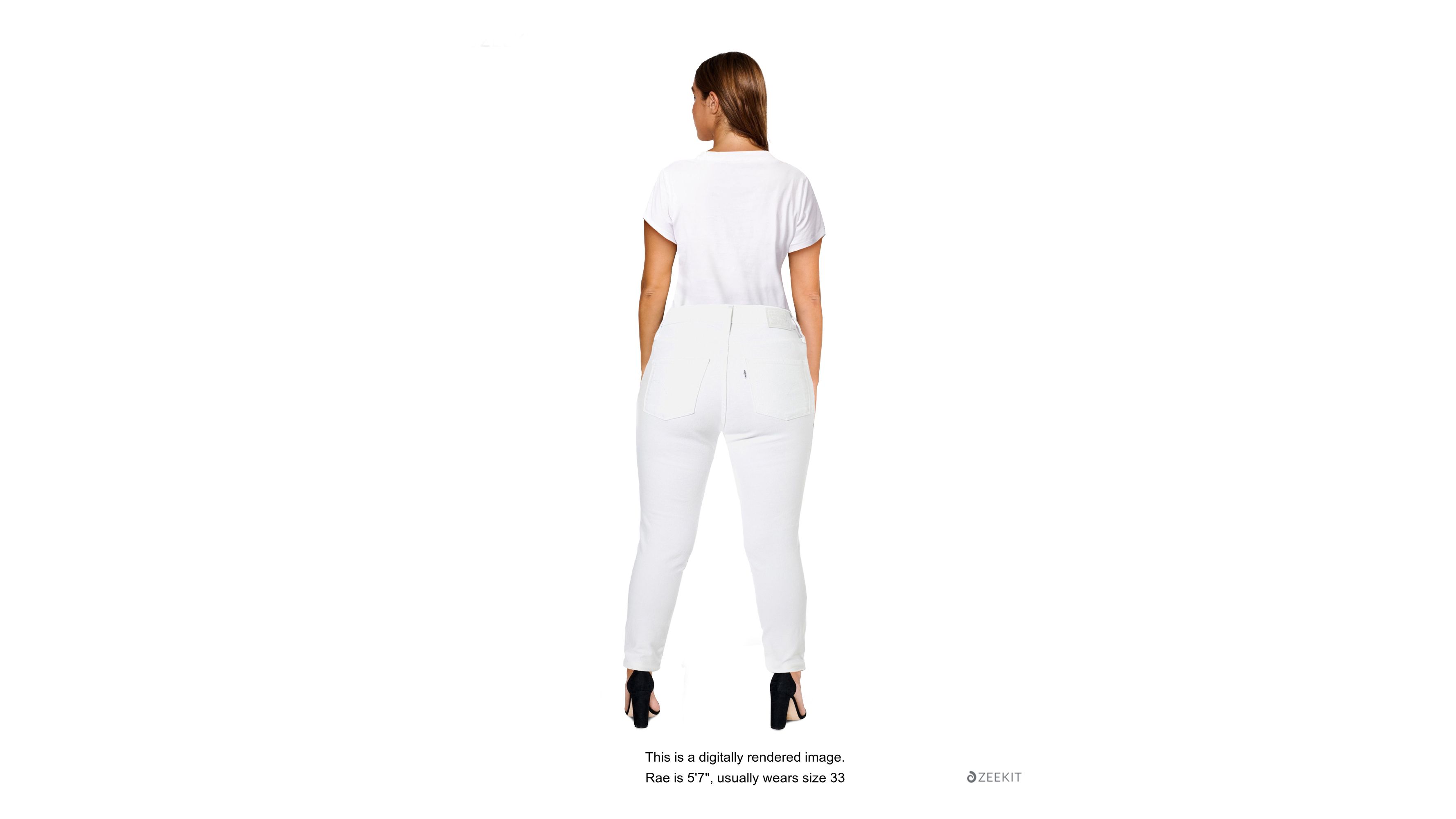 Jean 721™ Taille Haute Skinny - Soft Clean White - Blanc