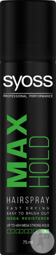Syoss Max Hold Spray Laque 75ml