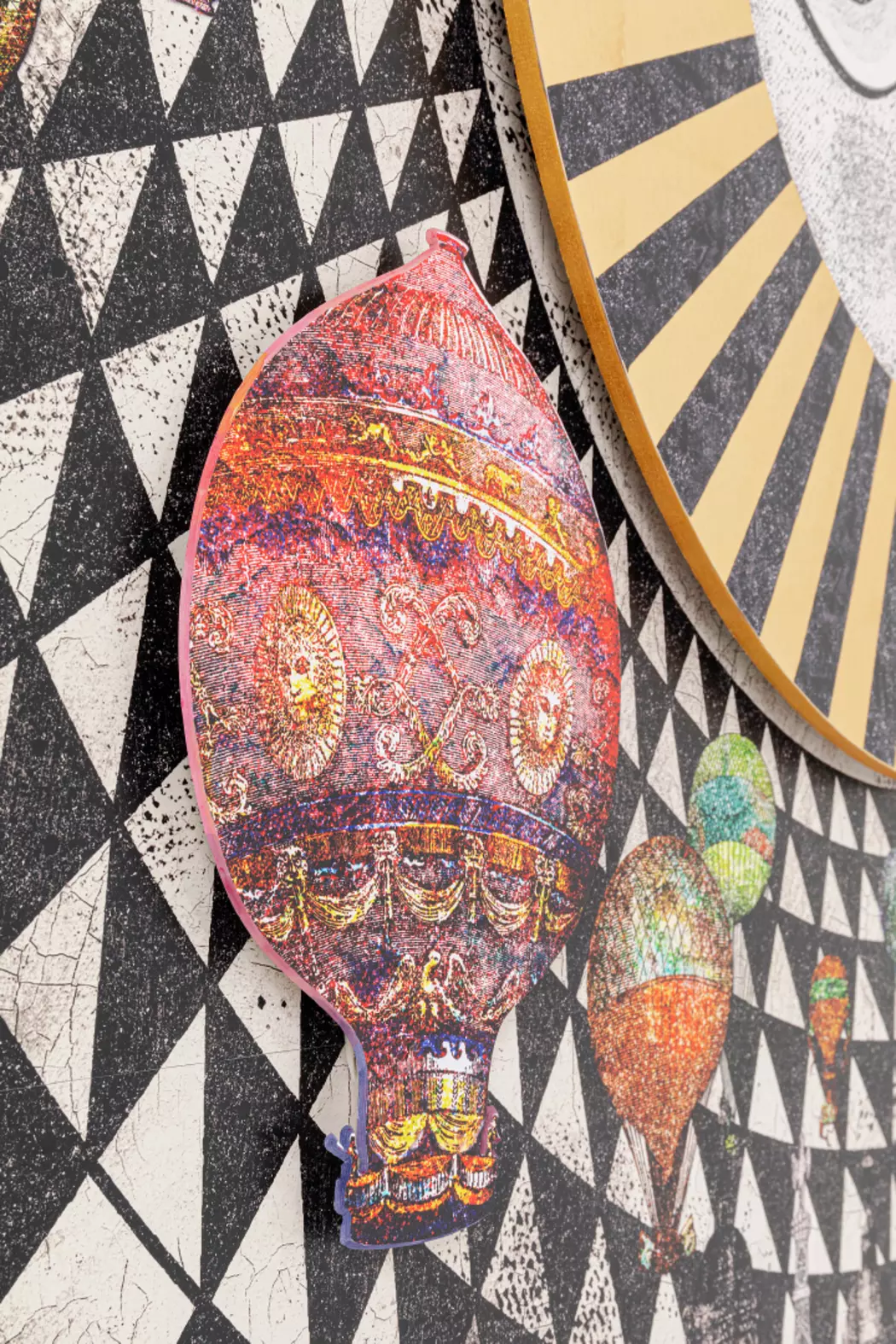 Wandbild 160 x 260 cm Balloons 52979