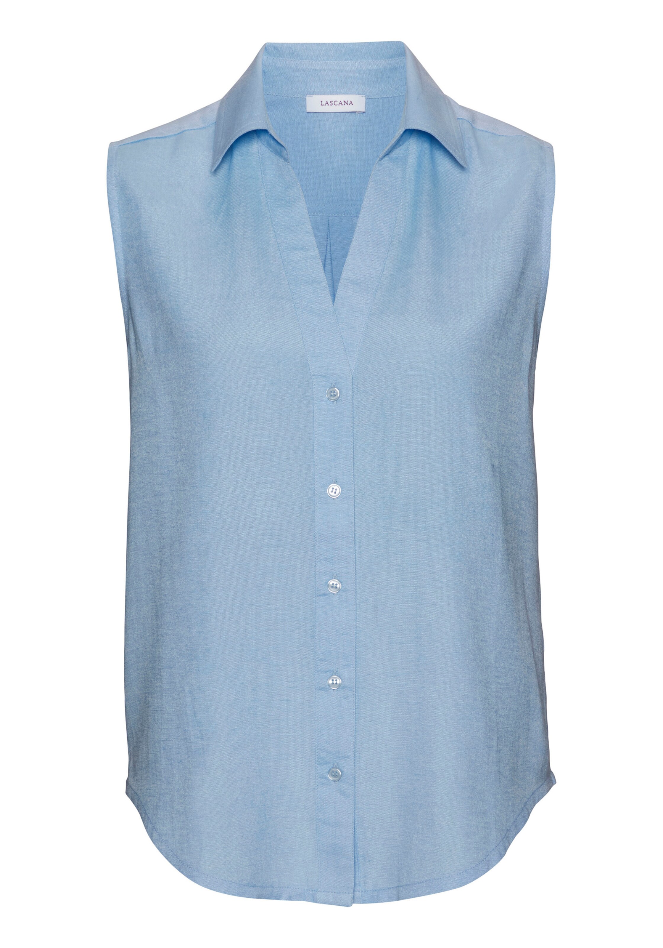 LASCANA Blusentop in blau