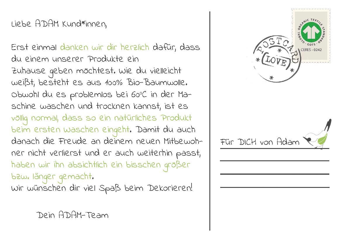 Adam Vorhang »Uni Collection« Ösen 1 Stk. tlg. Blickdichter aus 100% Bio-Baumwolle