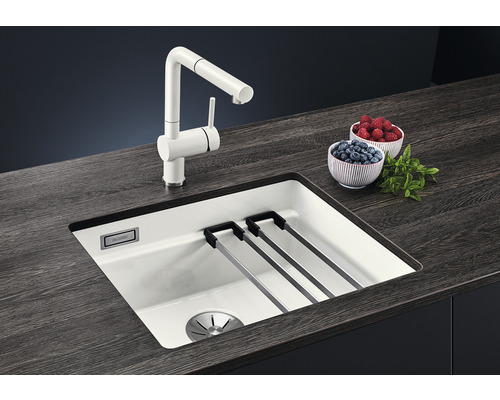 Blanco ETAGON 500-U spoelbak, 540 x 456 mm, magnolia glanzend, 525150