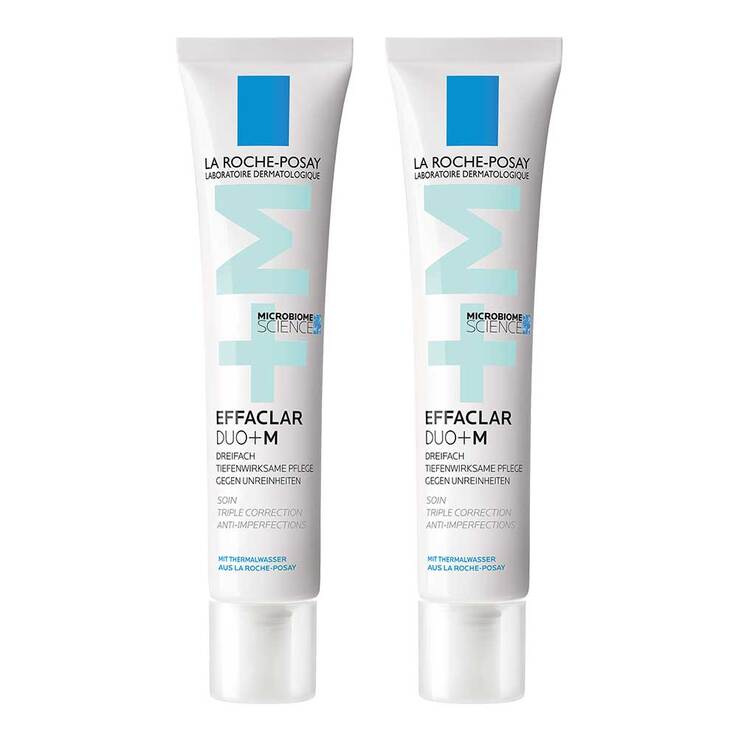 La Roche Posay Effaclar Duo + M Creme, 2x40 ml