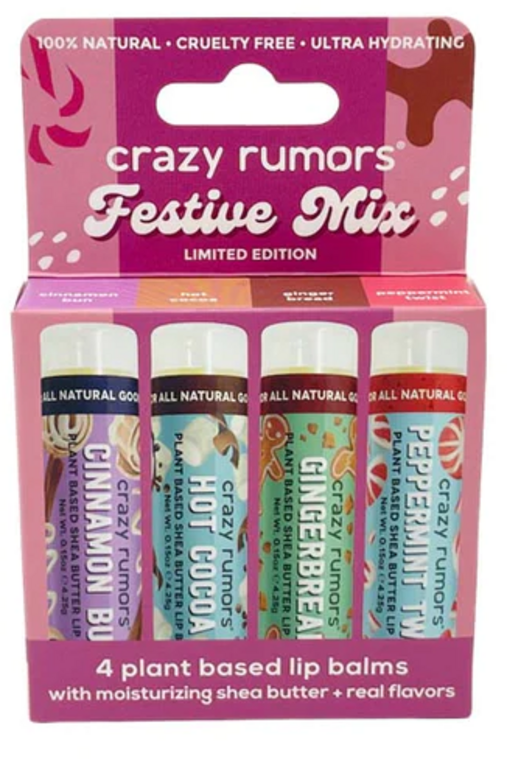 Crazy Rumors  Mixed Pack Festive Mix, 4 Stk