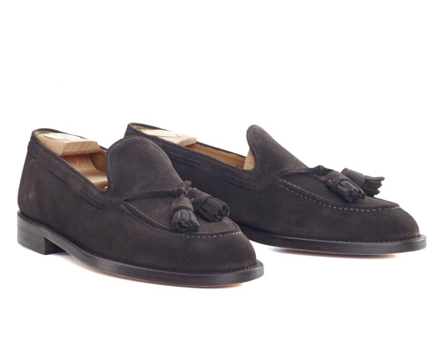 Mocassin homme Velours Brun - PICADILLY