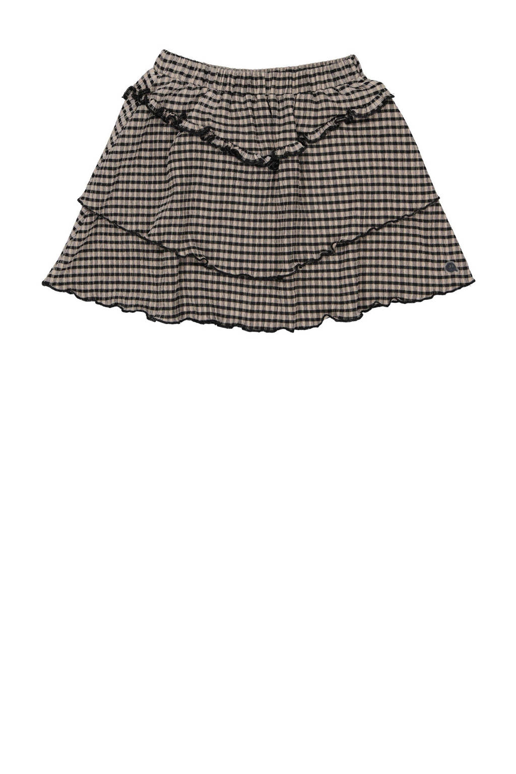 Quapi strokenrok beige