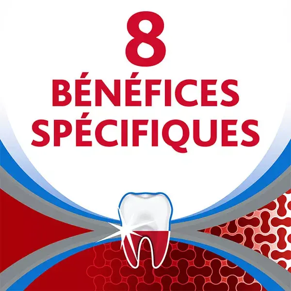 Pasta de dentes Parodontax Proteção Completa, Frescor Intenso para Gengivas, Pacote com 2 x 75ml
