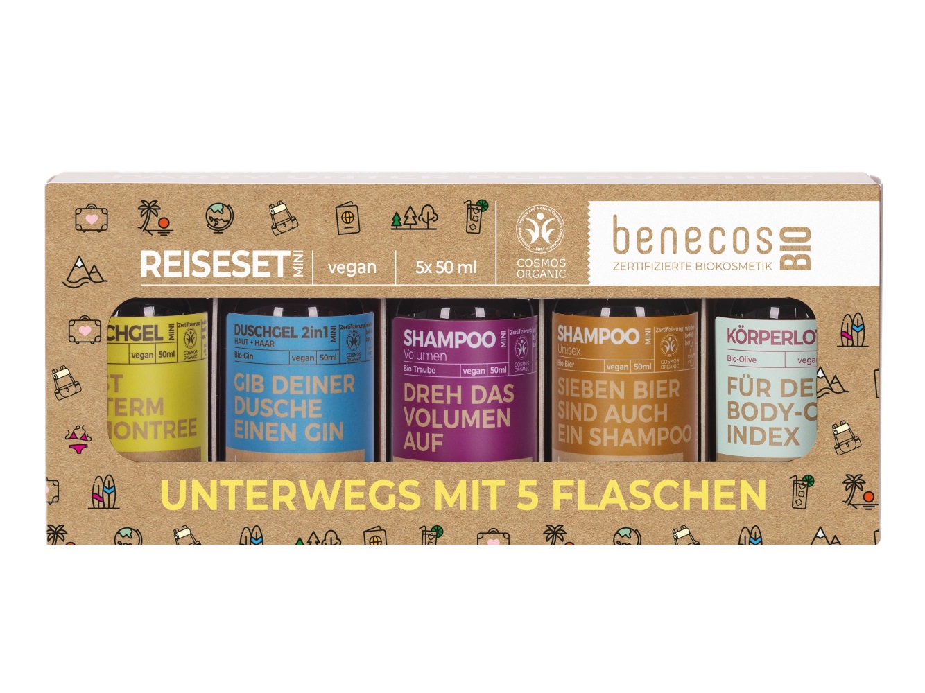 Benecos Bio Gift set Travel Buddie (1 stuk)