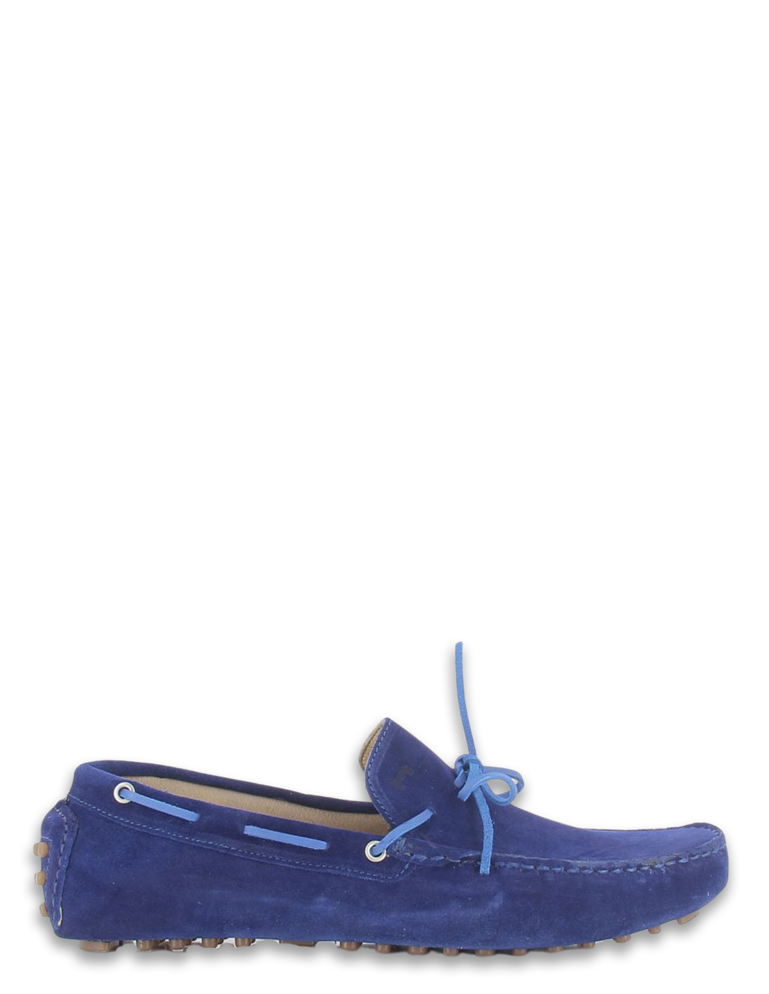 hylton Mocassin Homme 80876-11 Daim Bleu Roi