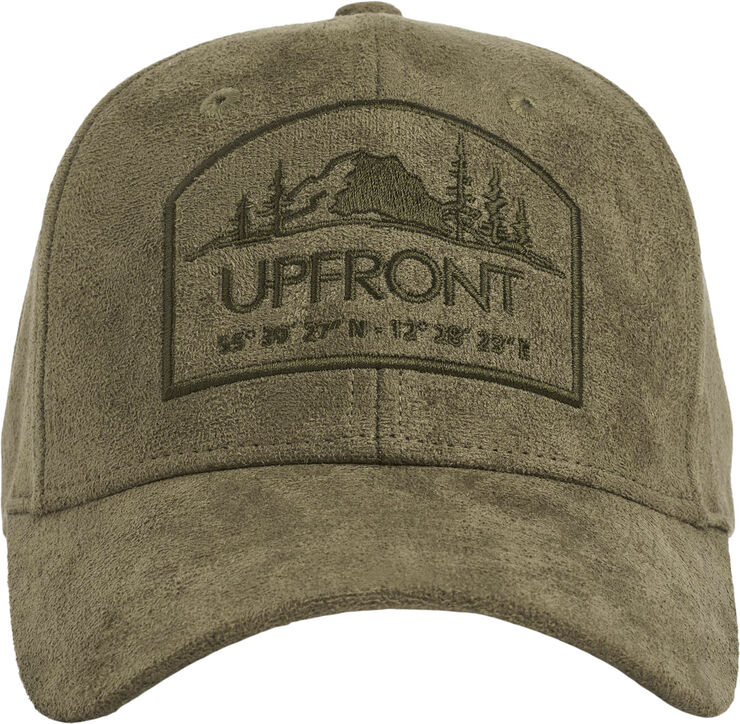 UPFRONT NATE Hard Classic Baseball Cap Dk green
