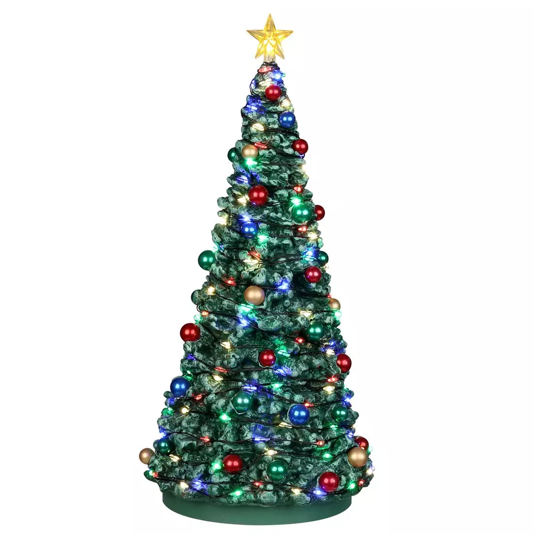 Accessoire Lemax (H24 cm) Sapin de Noël illuminé
