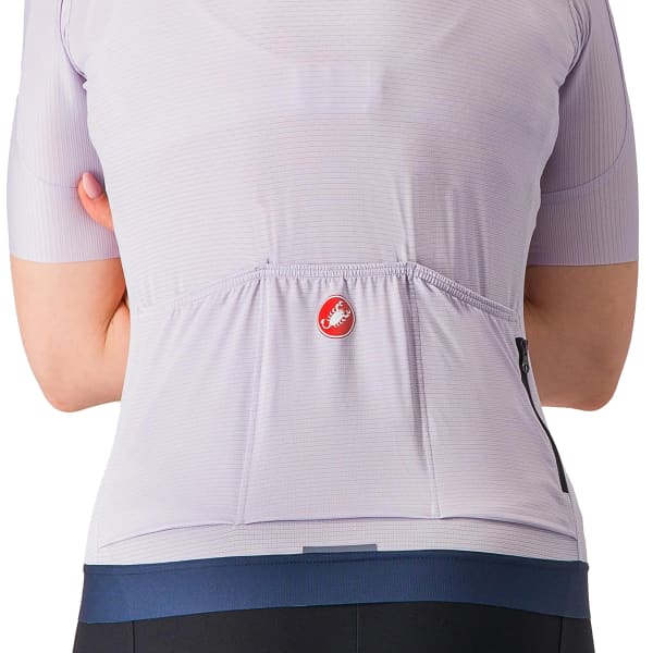 Maillot vélo CASTELLI ESPRESSO W JERSEY PURPLE MIST/DARK NIGHT SHADE