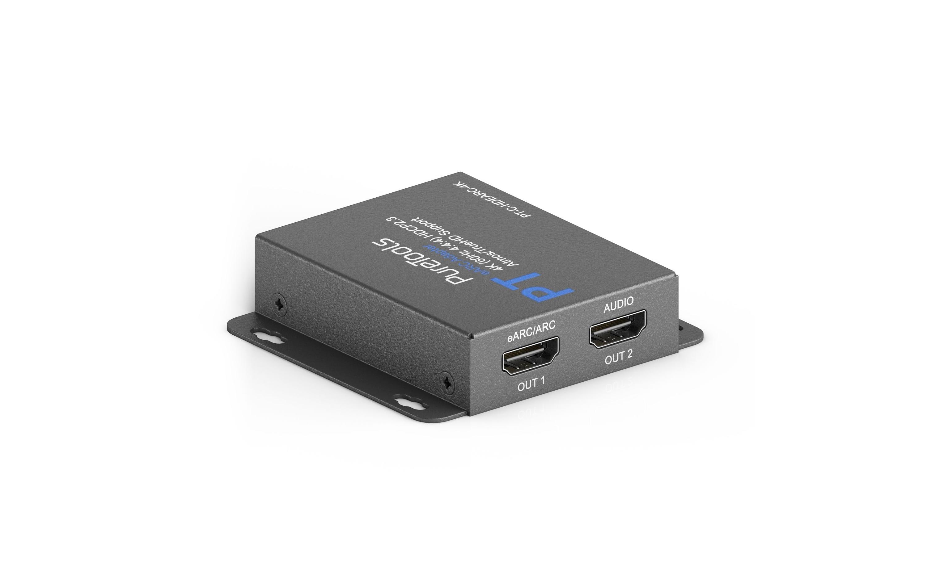Audio Extraktor PT-C-HDEARC-4K 4K 18Gbps HDMI eARC4K 18Gbps HDMI eARC Audio Adapter / Extraktor