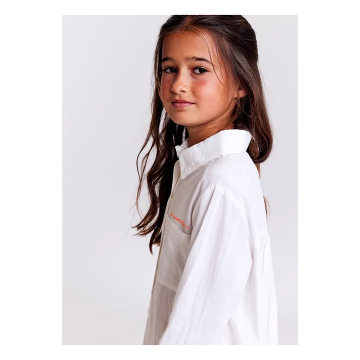 AO76 Robe Hedy Dobby | Blanc