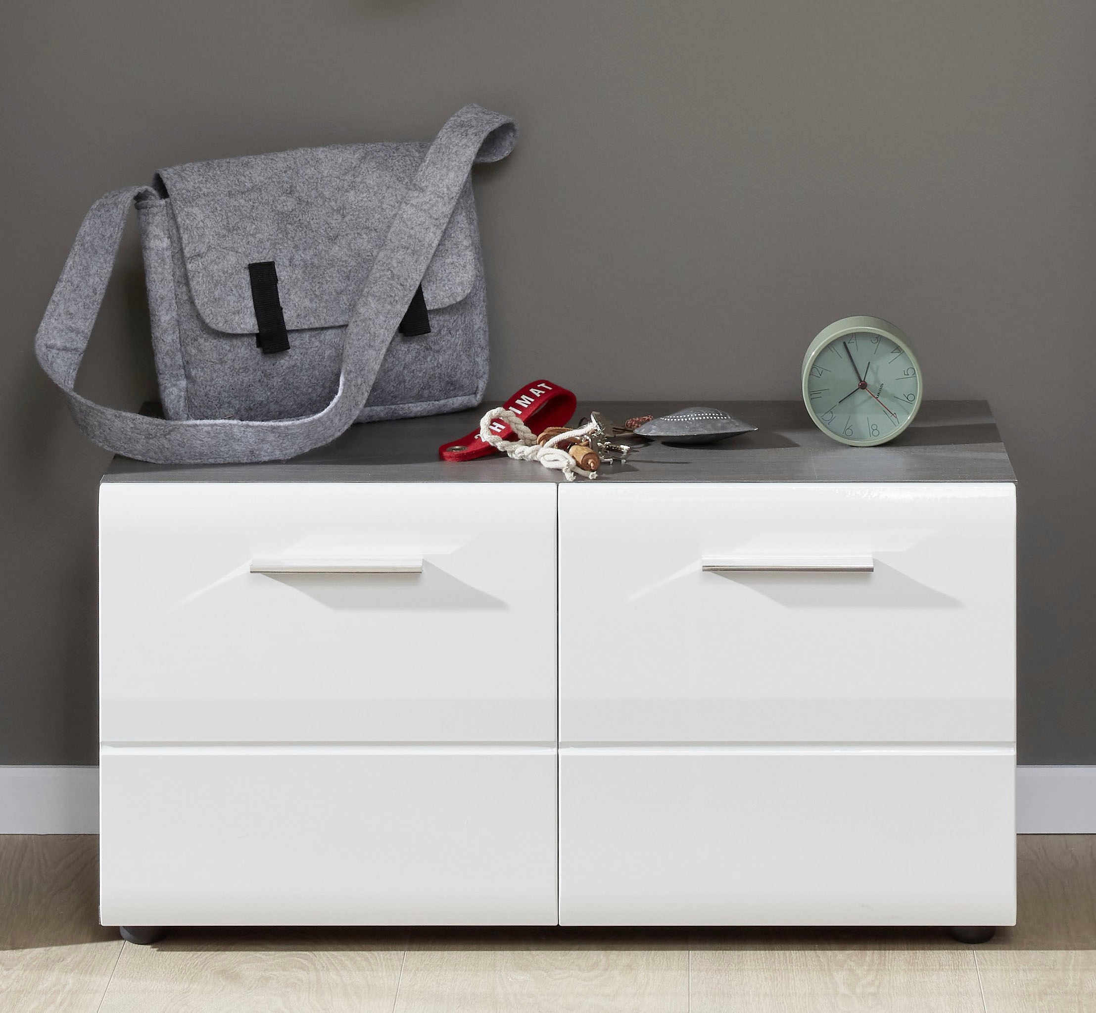 INOSIGN Sitzbank »Sovana« Sitzbank mit 2 Türen - (B/T/H) 80/35/41 cm