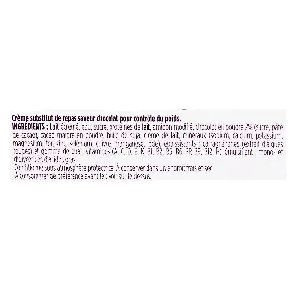 Creme de Refeição Emagrecedor Gerlinéa Chocolate 3 x 210g