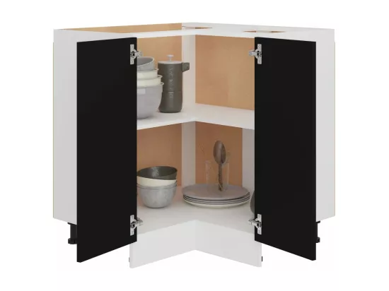 Armoire de plancher d'angle 